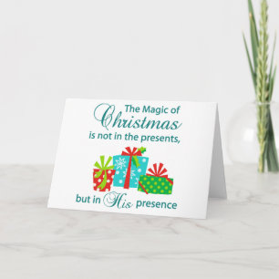 The Magic of Christmas Karte