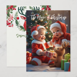 The Magic of Christmas Mitteilungskarte