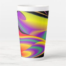 The Magic of Colors , Abstract 3D Rainbowart