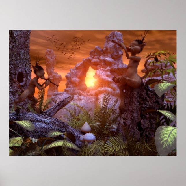 The Magic Of Nature's Music Poster (Vorne)