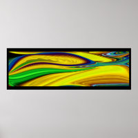 The Magic of Summer , Abstract 3D Art