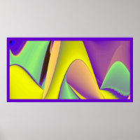 The Magic of Summer , Abstract 3D Art