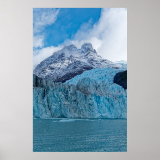 The magnificent Spegazzini Glacier in Patagonia Poster