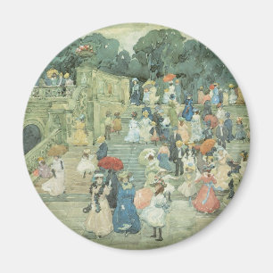 The Mall, Central Park von Maurice Prendergast Magnet