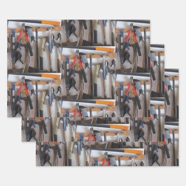 The Man Cave - Tools Tools! Jedem Anlass Geschenkpapier Set (Set)