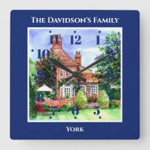 The Manor House Heslington York England Blue