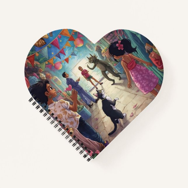 The Market Between Worlds Notizbuch (Vorderseite)