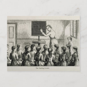 'The Marking Lesson', Illustration from 'A Manual Postkarte