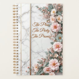 The Master Plan | Art Deco Gold Foil Wedding Planer