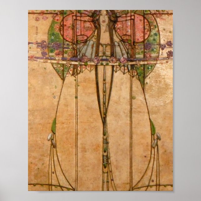 The May Queen - Margaret Macdonald Mackintosh Poster (Vorne)