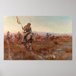 The Medicine Man, 1908 von Charles Marion Russell Poster