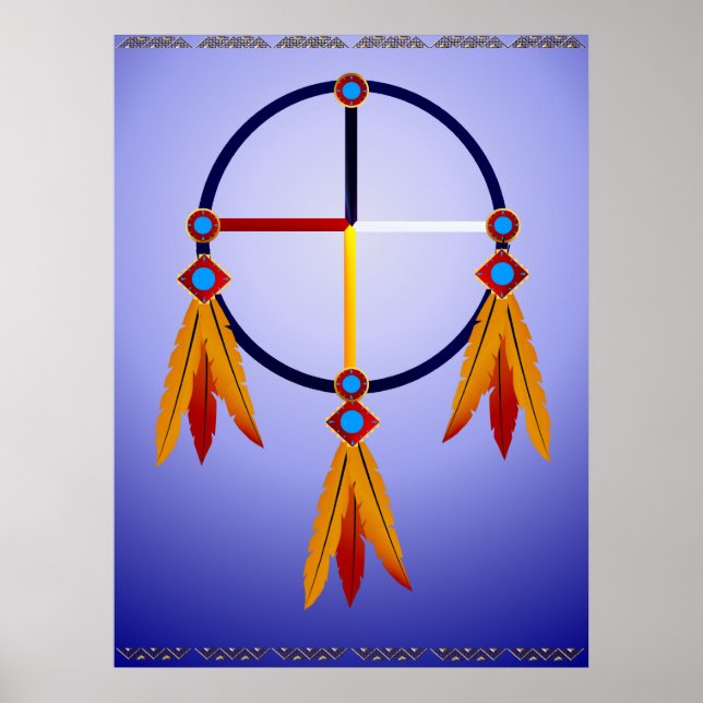 The Medicine Wheel Poster (Vorne)