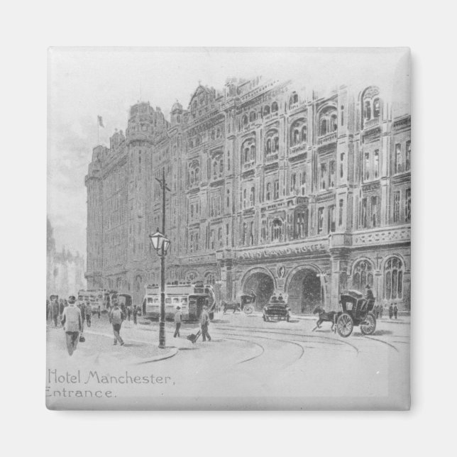 The Midland Hotel, Manchester, c.1910 Magnet (Vorne)