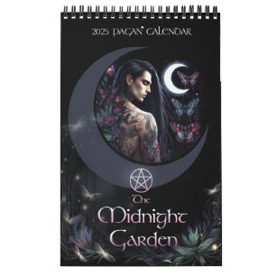 The Midnight Garden 2025 Pagan Calendar Kalender