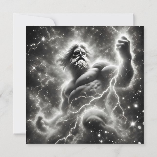  the mighty zeus feiertagskarte (Vorderseite)