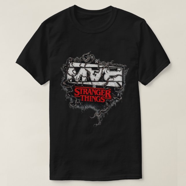 The Miz Stranger Things Crossover T-Shirt (Design devant)