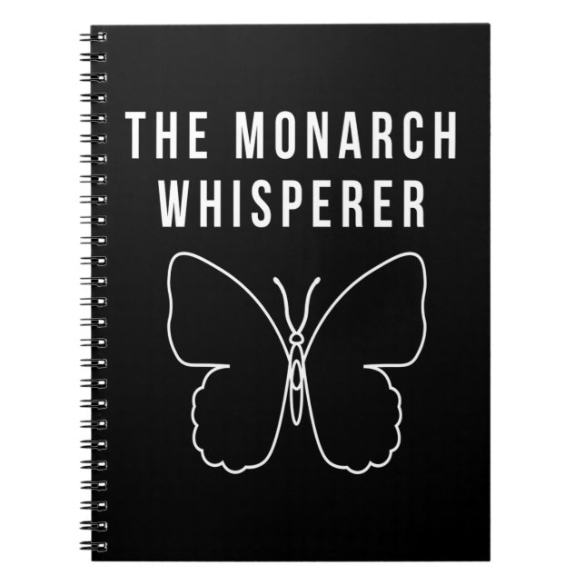 The Monarch Whisperer Notizblock (Vorderseite)