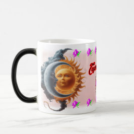 The Moon and the Sun's on a Ceramic Coffee Verwandlungstasse