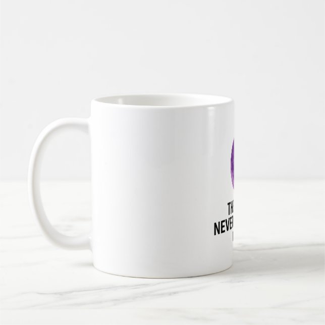 The Moon Never Looked So Good T-Shirt Kaffeetasse (Links)