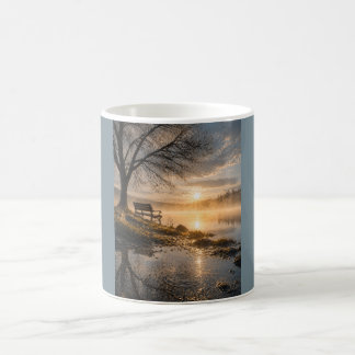 „The Morning, Unspoken“ Serene Sunrise Tasse