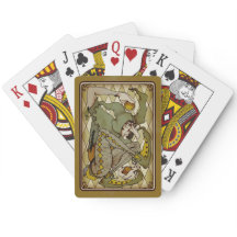 The Morose Jester Bicycle Playing Cards - Altes Bu