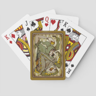 The Morose Jester Bicycle Playing Cards - Altes Bu Spielkarten