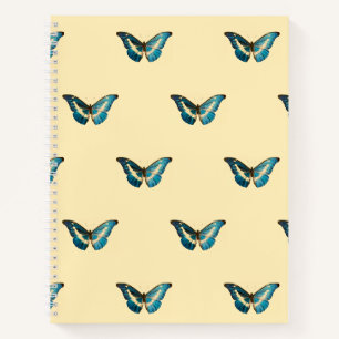 The Morpho Butterfly Hardcover Spiral Sketchbook Notizbuch