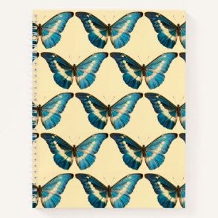 The Morpho Butterfly Hardcover Spiral Sketchbook Notizbuch