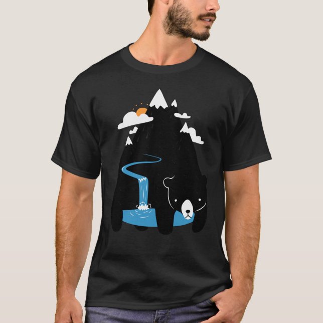 The Mountain Bear friends T-Shirt (Vorderseite)