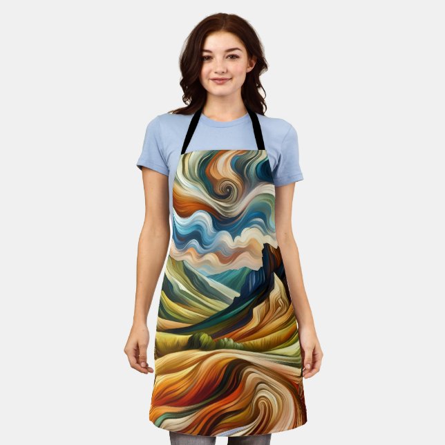 The Mountains   Schürze (Getragen)