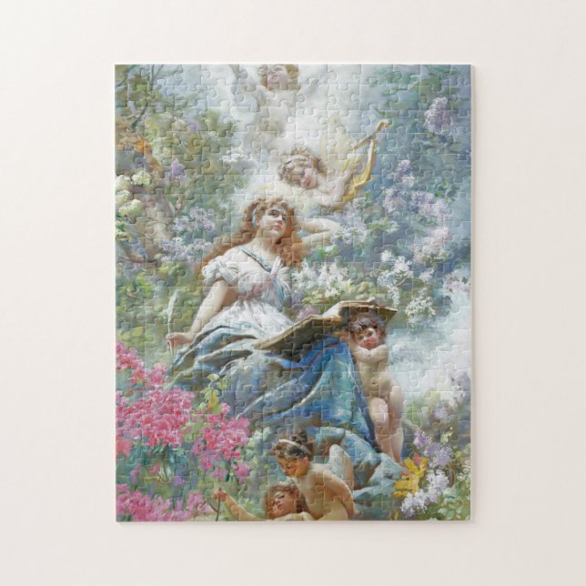 The Muse of Poesie (von Konstantin Makovsky) (Vertikal)