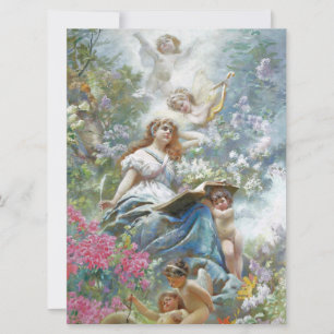 The Muse of Poesie (von Konstantin Makovsky) Karte