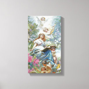 The Muse of Poesie (von Konstantin Makovsky) Leinwanddruck