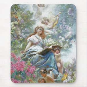 The Muse of Poesie (von Konstantin Makovsky) Mousepad