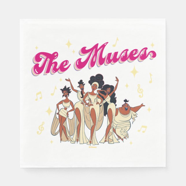 The Muses Napkins Serviette (Vorderseite)