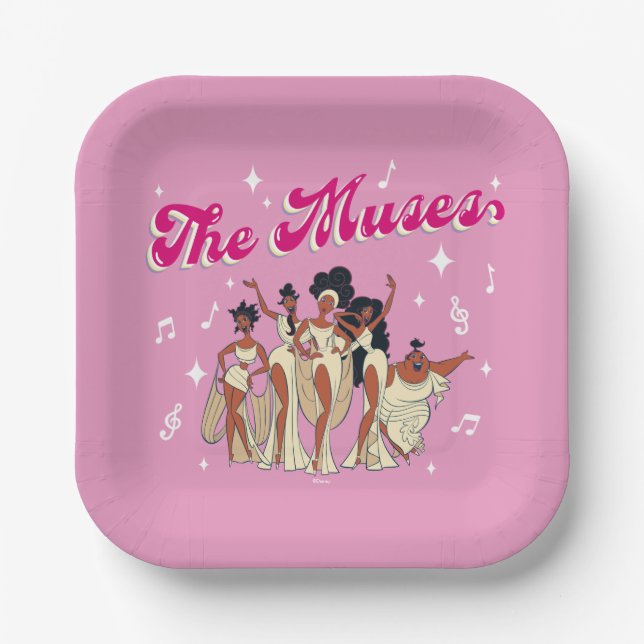 The Muses Paper Plates Pappteller (Vorderseite)