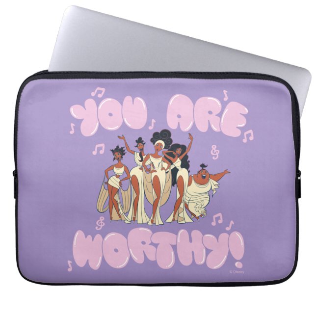 The Muses - You Are Worthy Laptop Sleeve (Vorderseite)