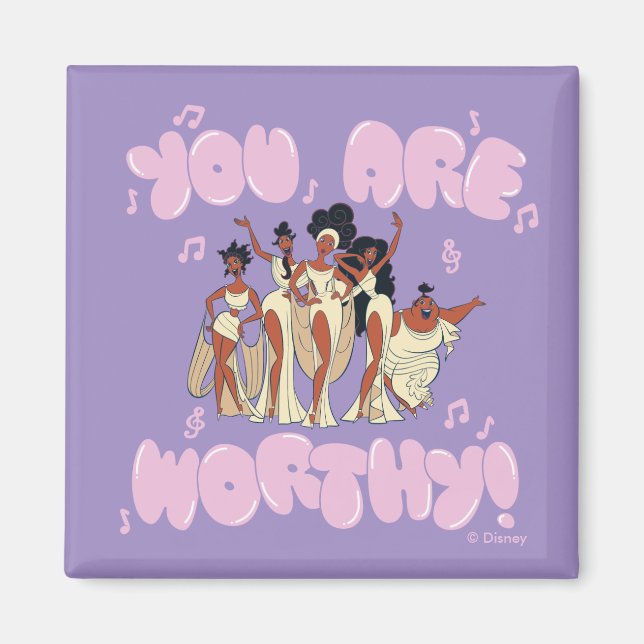 The Muses - You Are Worthy Magnet (Vorne)