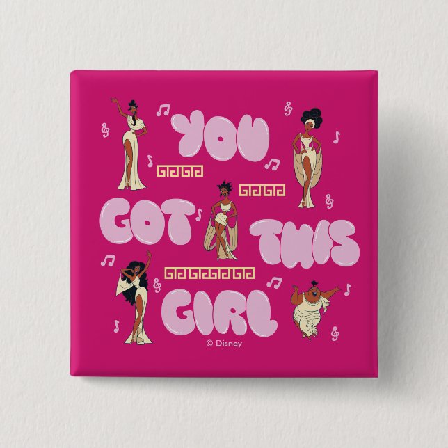 The Muses - You Got This Girl Button (Vorderseite)