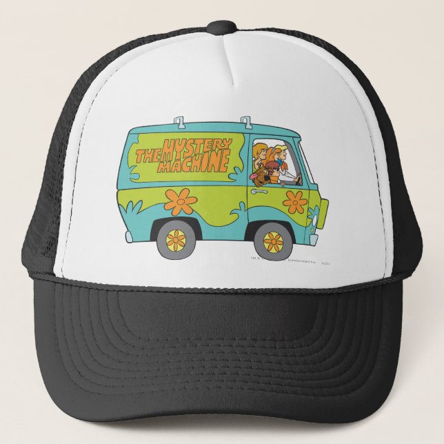 The Mystery Machine Right Side Truckerkappe (Vorderseite)