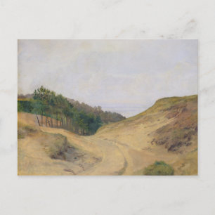 The Narrow Pass at Blankenese, 1840 Postkarte