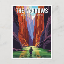 The Narrows in Zion National Park Utah