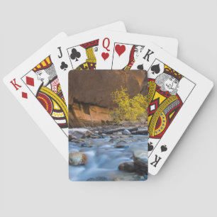 The Narrows of the Virgin River in Autumn Spielkarten