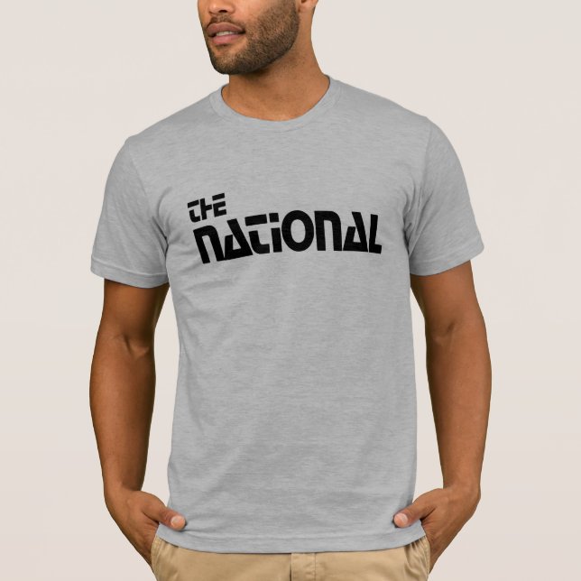 The National - 1980 Promo T-Shirt (Vorderseite)