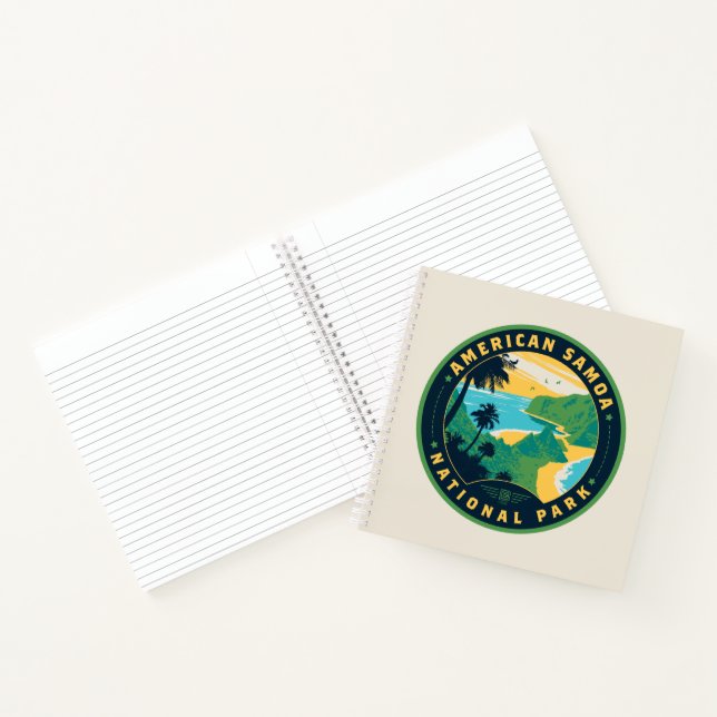 The National Park of American Samoa Notizbuch (Innenseite)
