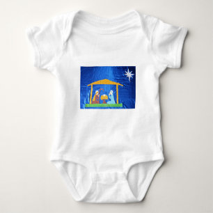 The Nativity Baby Strampler