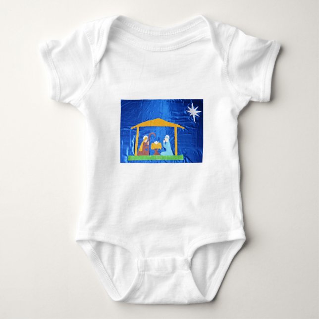 The Nativity Baby Strampler (Vorderseite)