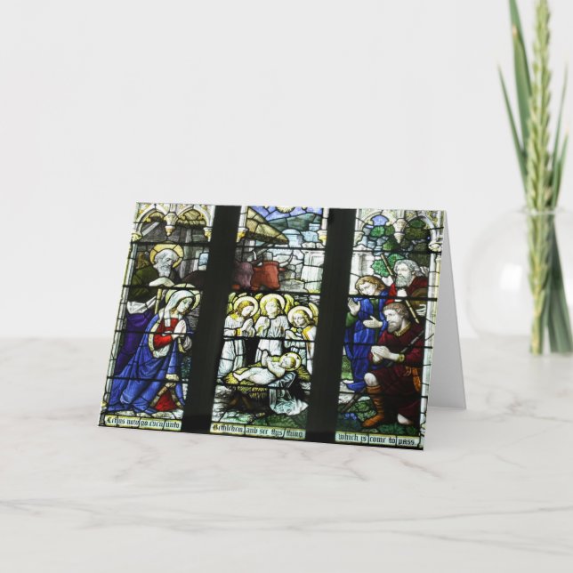 The Nativity Feiertagskarte (Vorderseite)