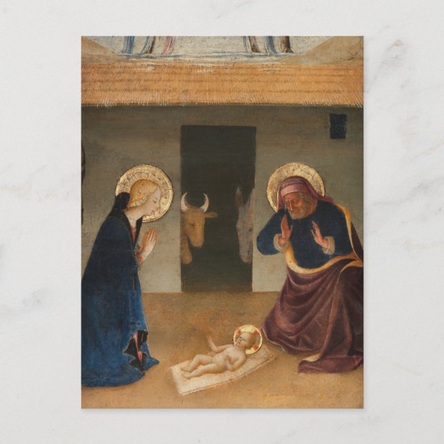 The Nativity Feiertagspostkarte (Vorderseite)