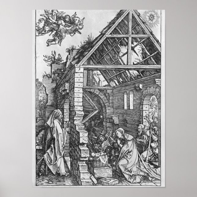 The Nativity, from the 'Life of the Virgin' Poster (Vorne)